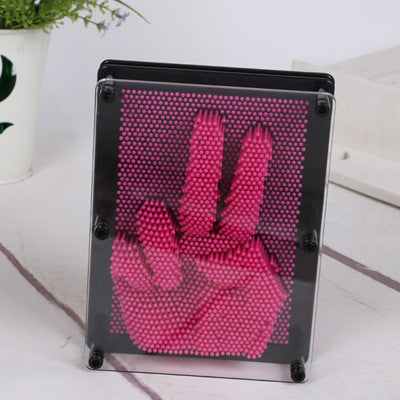 Hand Model Face Print