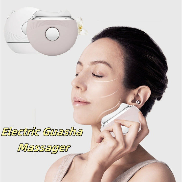 Electric Guasha Massager EMS Face Lifting