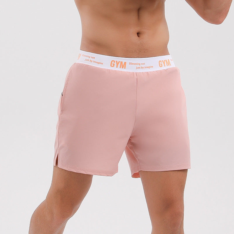 Men's Muscle Shorts Double Liner Elastic