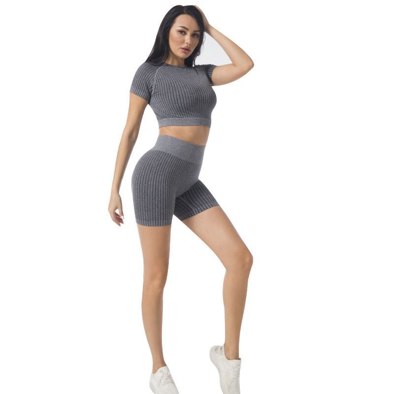 Summer Women Seamless Yoga Set