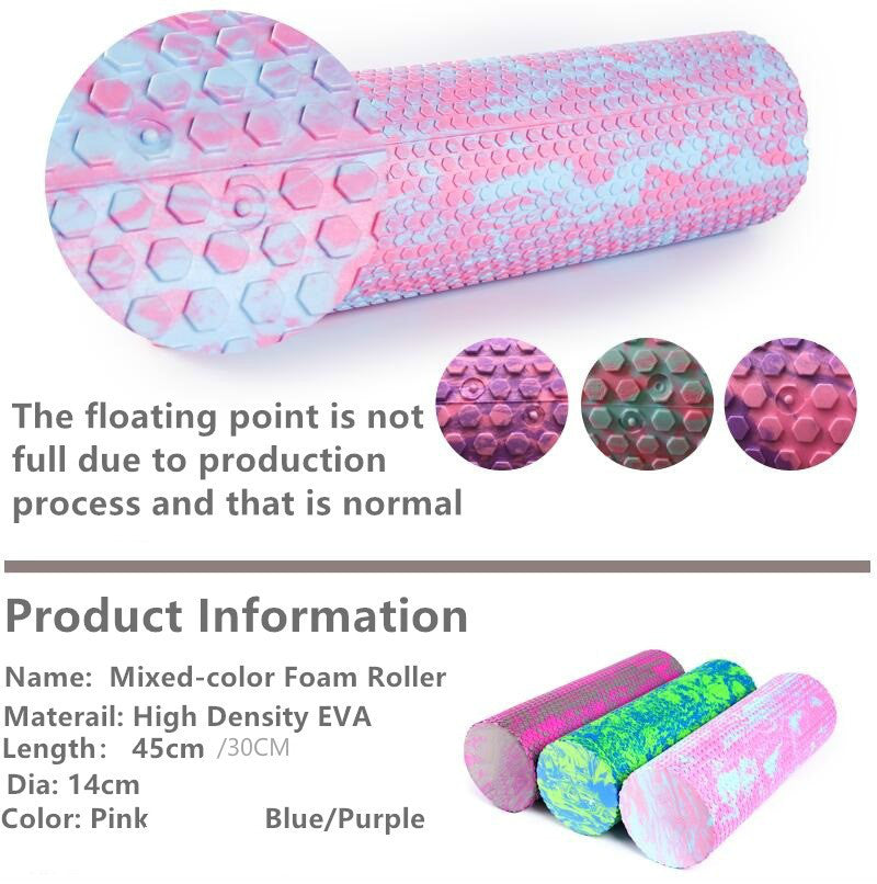 Iridescent Cloud Yoga Foam Roller Pilates