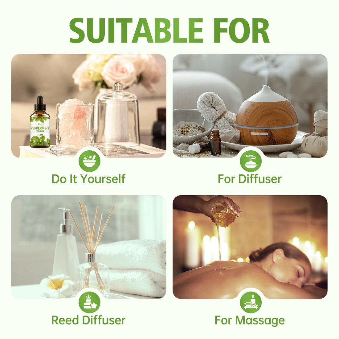 30ml Organic Oil Massage Skin Care